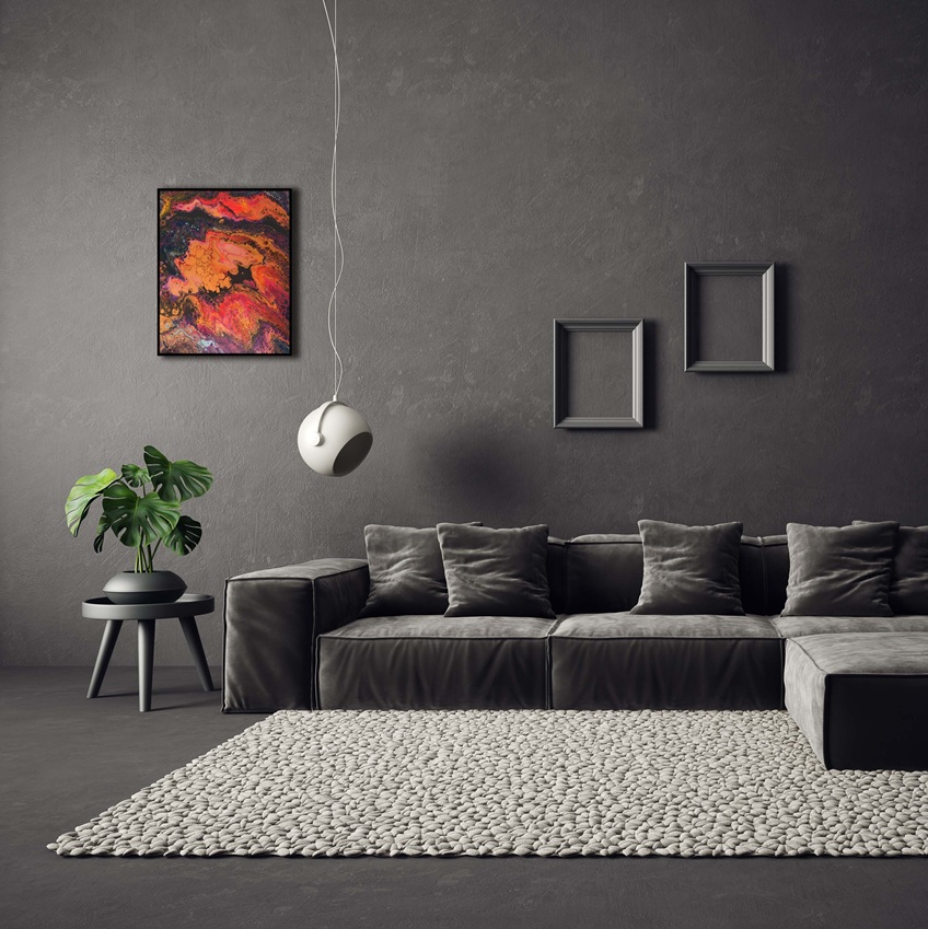 Energetisiertes Gemälde von Lavillia - Tiefe des Feuers – Bild 3