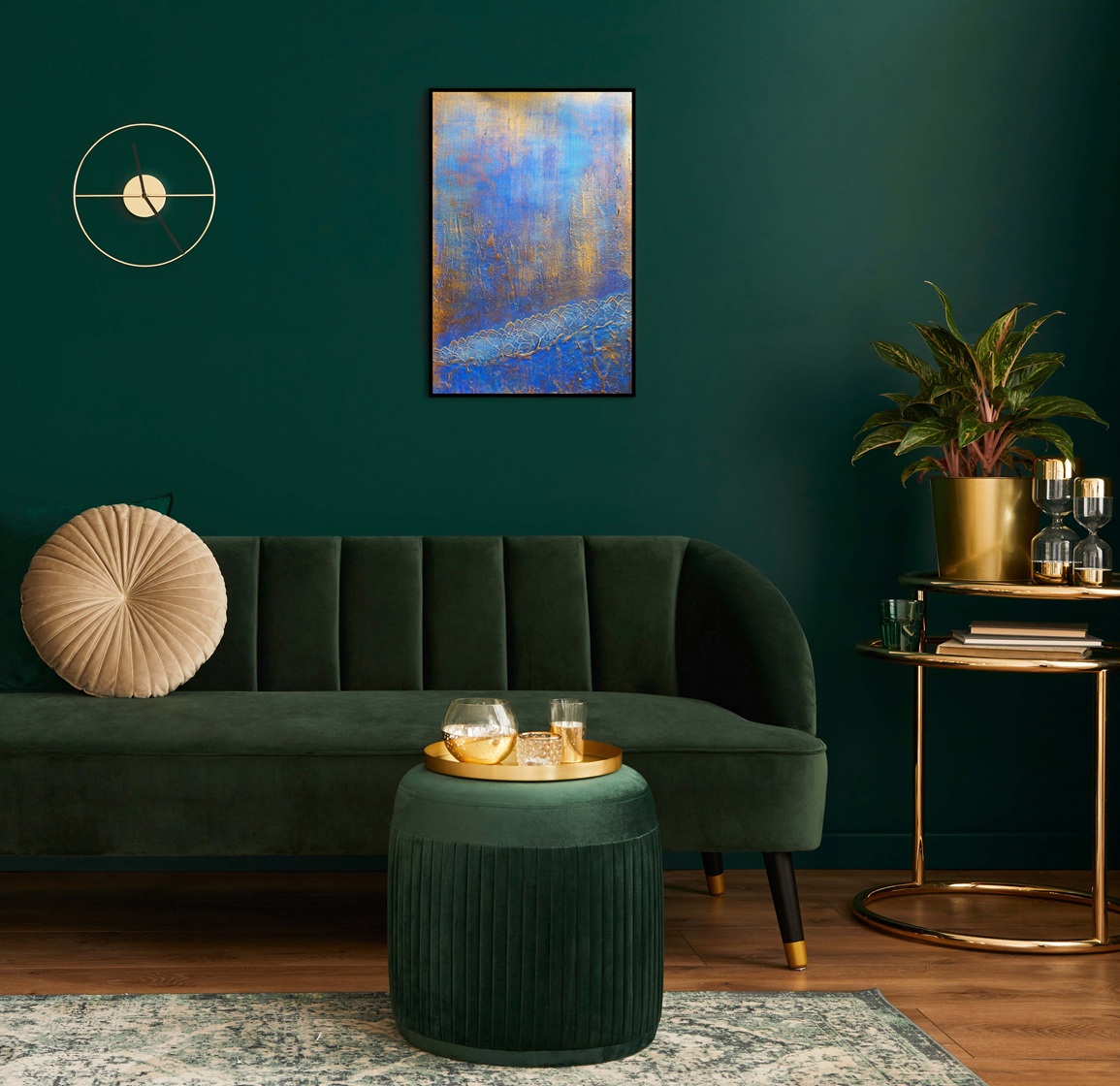 Energetisiertes Gemälde von Lavillia - Königliches Blau – Bild 3