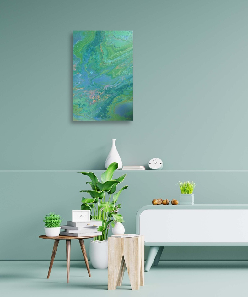 Energetisiertes Gemälde von Lavillia - Frischer Wind – Bild 3