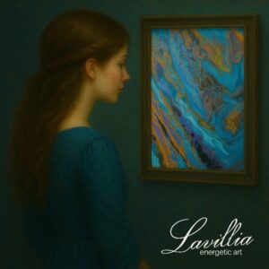Energetisiertes Gemälde von Lavillia - Energie des Aufbruchs II