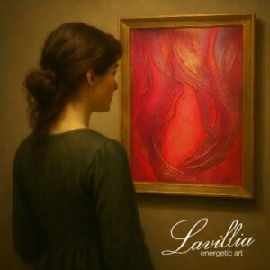 Energetisiertes Gemälde von Lavillia – Innere Wärme