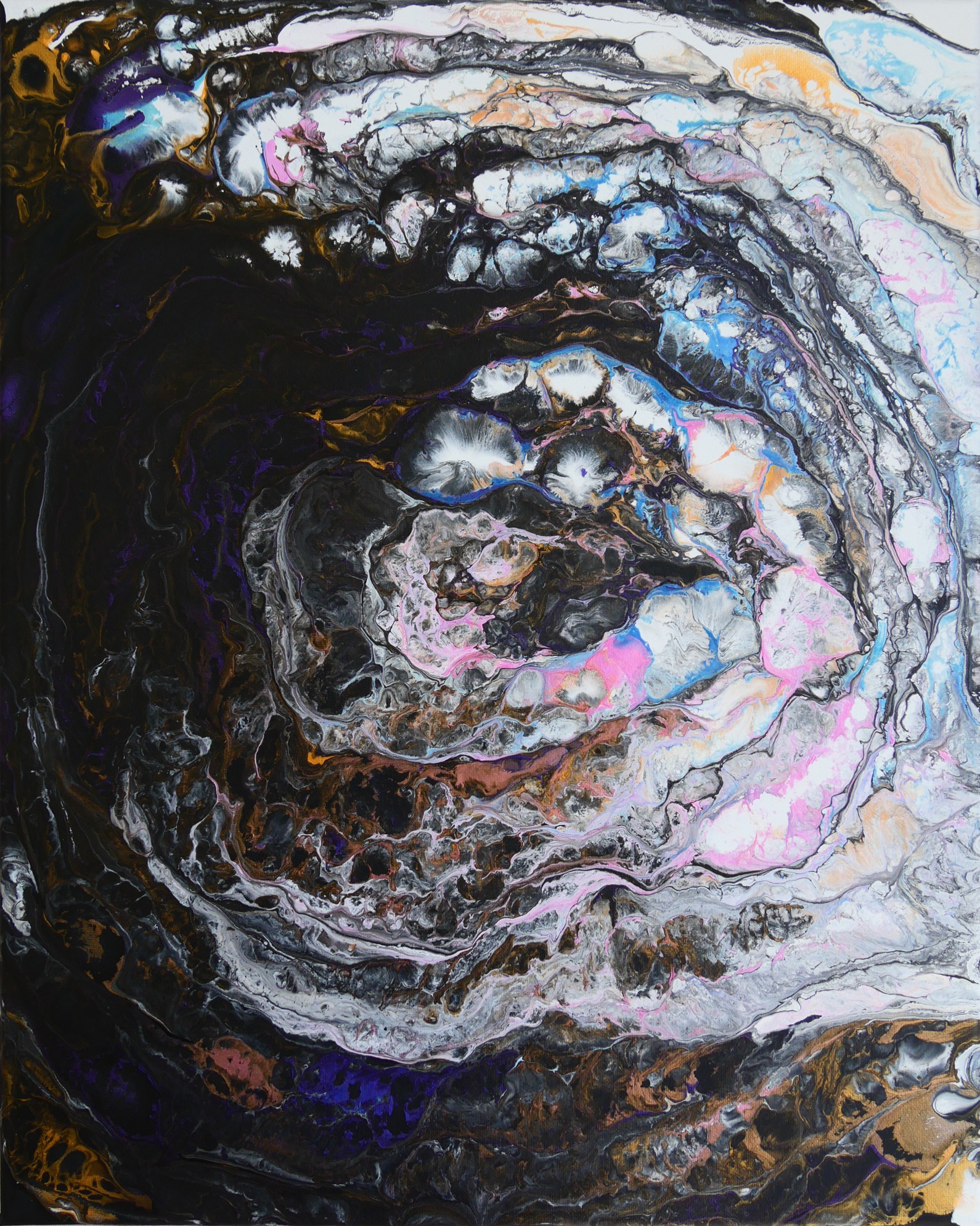 Energetisiertes Gemälde von Lavillia - Wilder Strudel – Bild 2