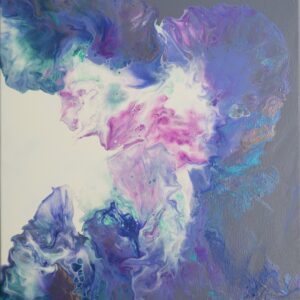 Energetisiertes Gemälde von Lavillia – Zwischen den Welten I