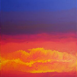 Energetisiertes Gemälde von Lavillia – Sonnenuntergang I