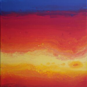 Energetisiertes Gemälde von Lavillia – Sonnenuntergang II