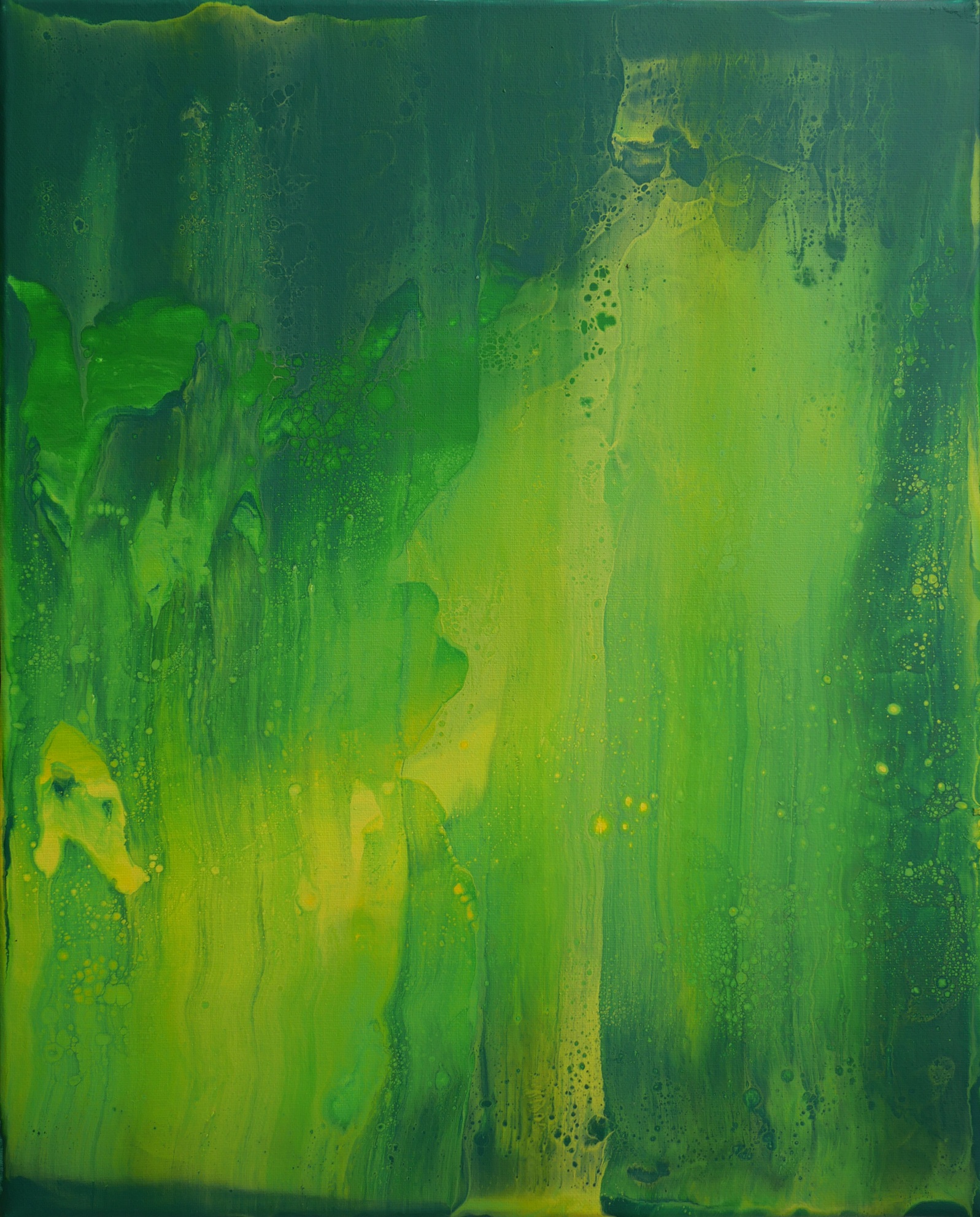 Energetisiertes Gemälde von Lavillia - Grünes Moos – Bild 2