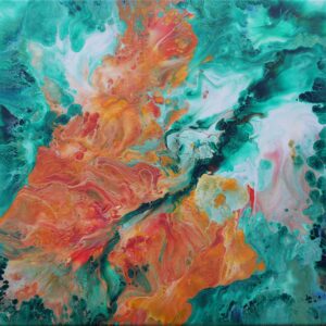 Energetisiertes Gemälde von Lavillia – Süßes für die Seele II