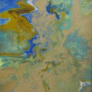 Energetisiertes Gemälde von Lavillia – Gestrandet