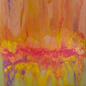 Energetisiertes Gemälde von Lavillia – Feuer und Flamme