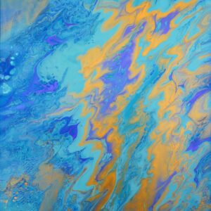 Energetisiertes Gemälde von Lavillia – Energie des Aufbruchs I