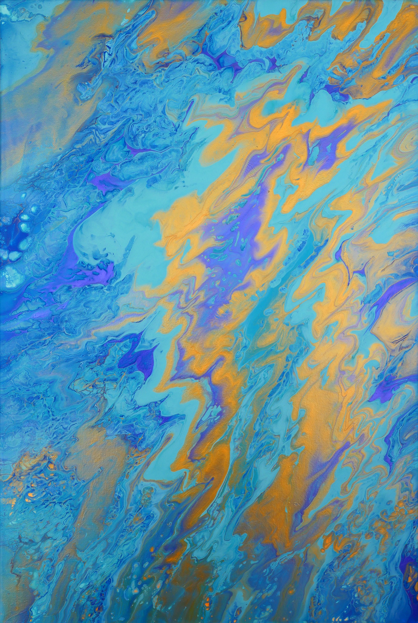 Energetisiertes Gemälde von Lavillia - Energie des Aufbruchs I – Bild 2