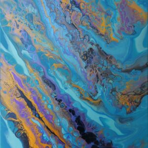 Energetisiertes Gemälde von Lavillia – Energie des Aufbruchs II