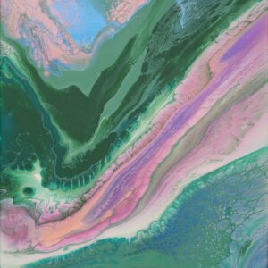 Energetisiertes Gemälde von Lavillia – Waldelfenfeuer I