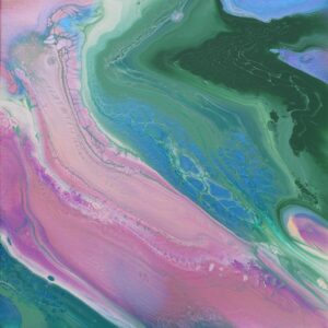 Energetisiertes Gemälde von Lavillia – Waldelfenfeuer III