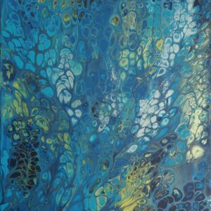 Energetisiertes Gemälde von Lavillia – Prickelndes Wasser