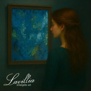 Energetisiertes Gemälde von Lavillia – Prickelndes Wasser