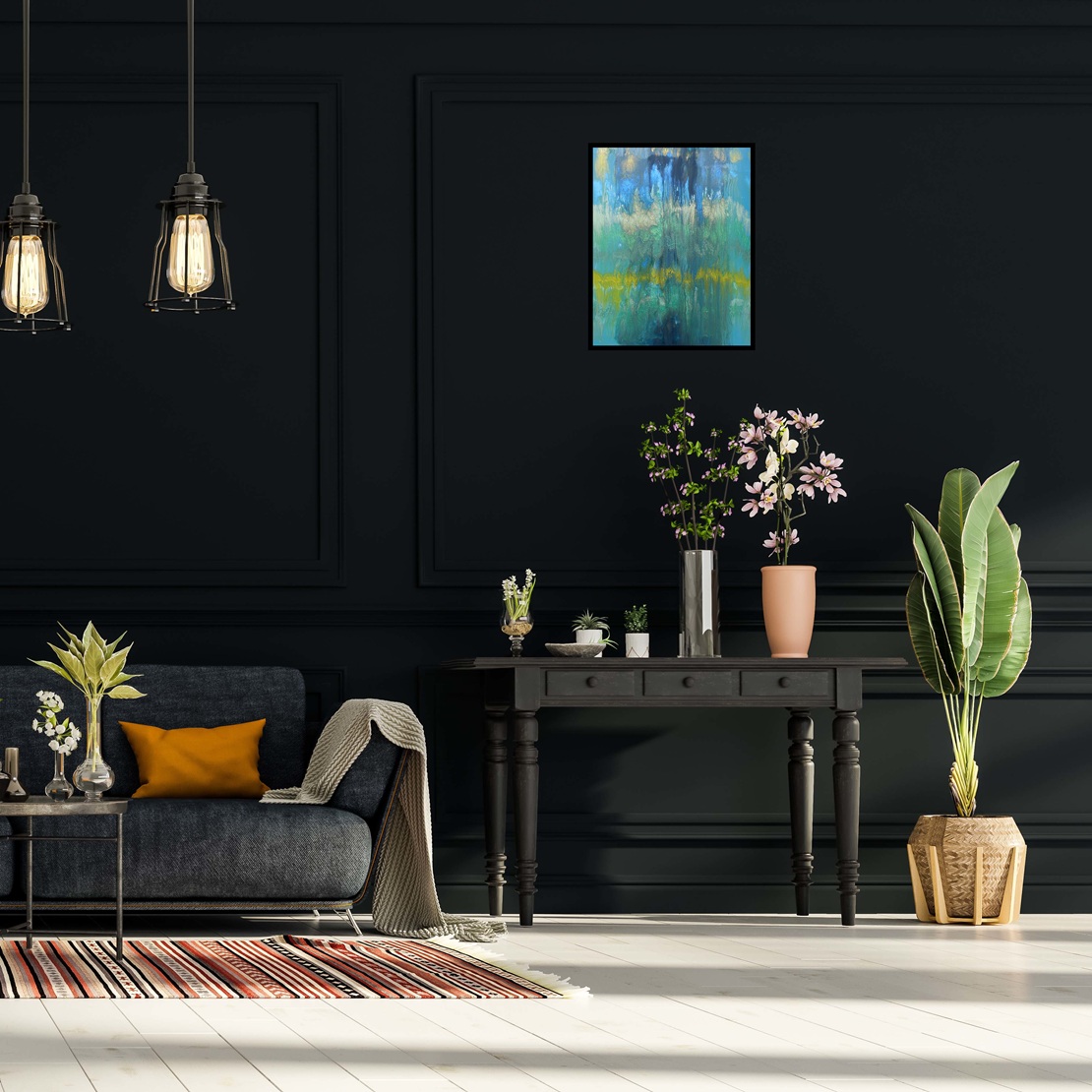 Energetisiertes Gemälde von Lavillia - Vergänglichkeit II – Bild 3