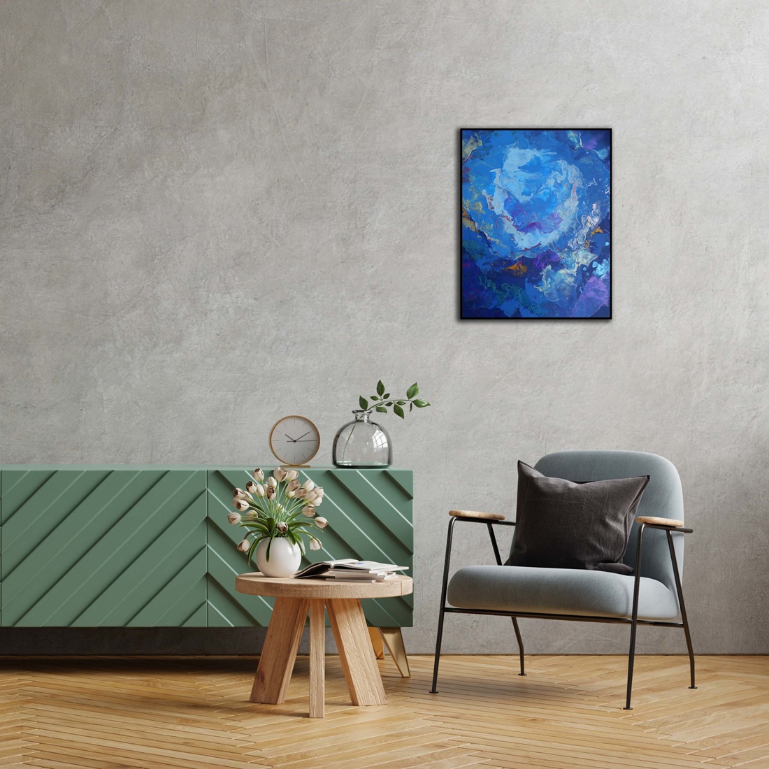 Energetisiertes Gemälde von Lavillia - Tagtraum – Bild 3