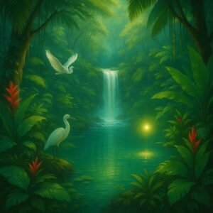 Meditationsmusik: ‚Regenwaldmelodie‘ [MP3-Download mit Lizenz]