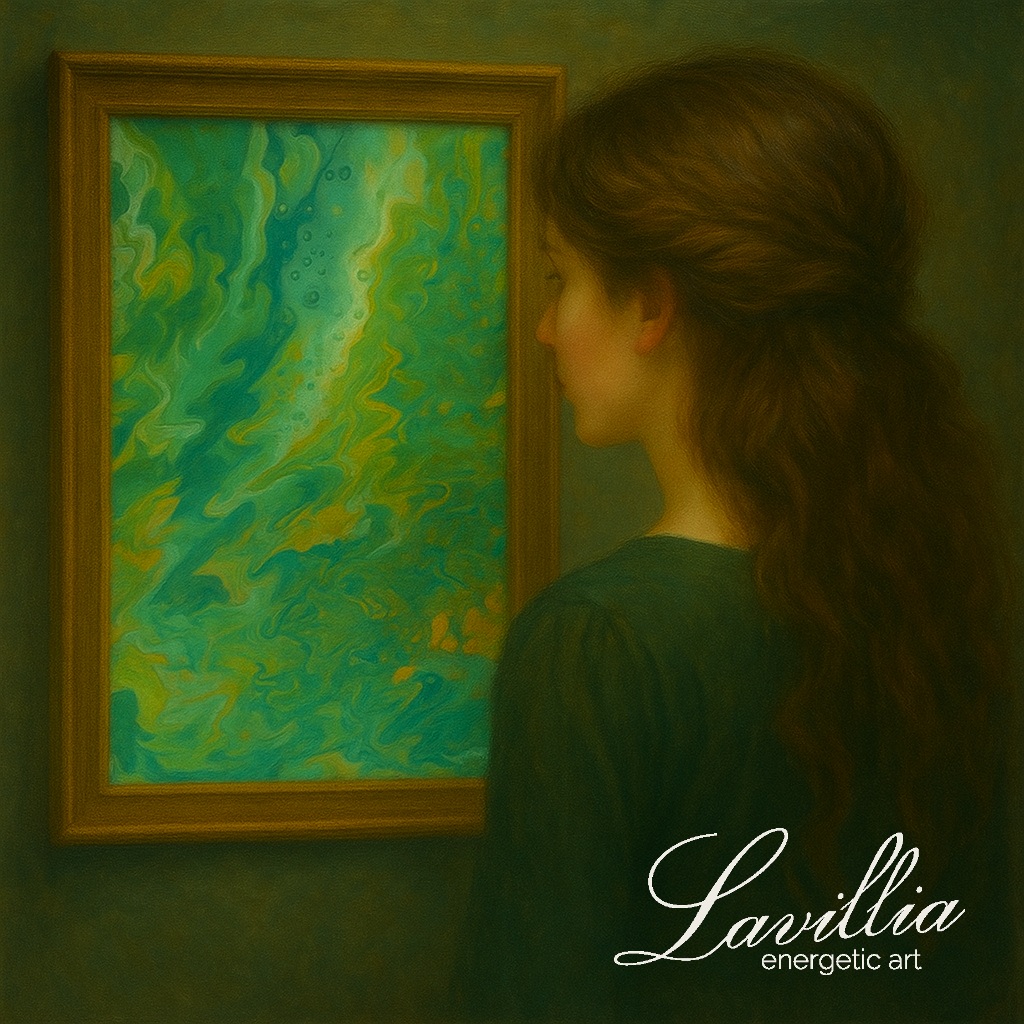 Energetisiertes Gemälde von Lavillia - Sauer und lustig II