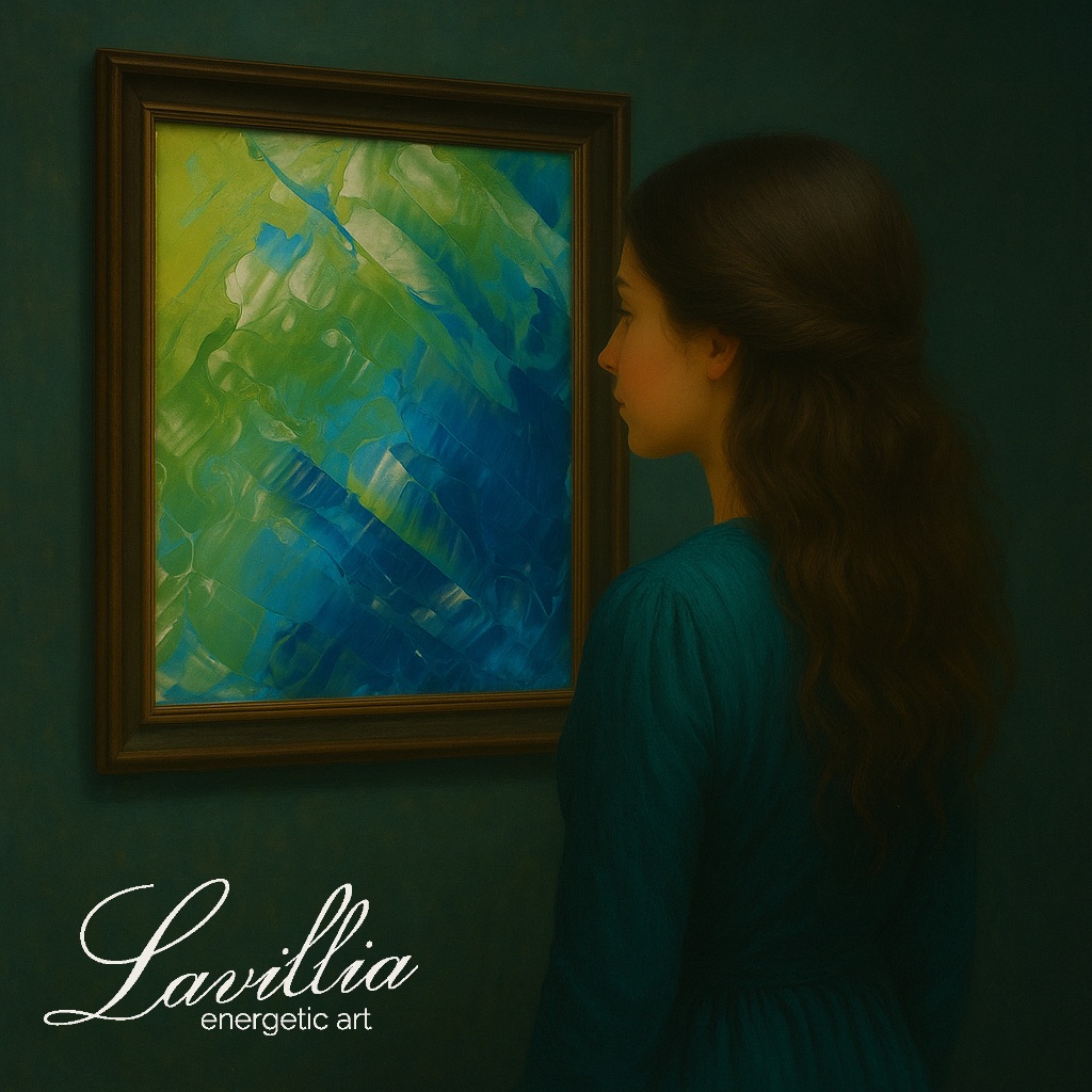 Energetisiertes Gemälde von Lavillia - Tiefsee I