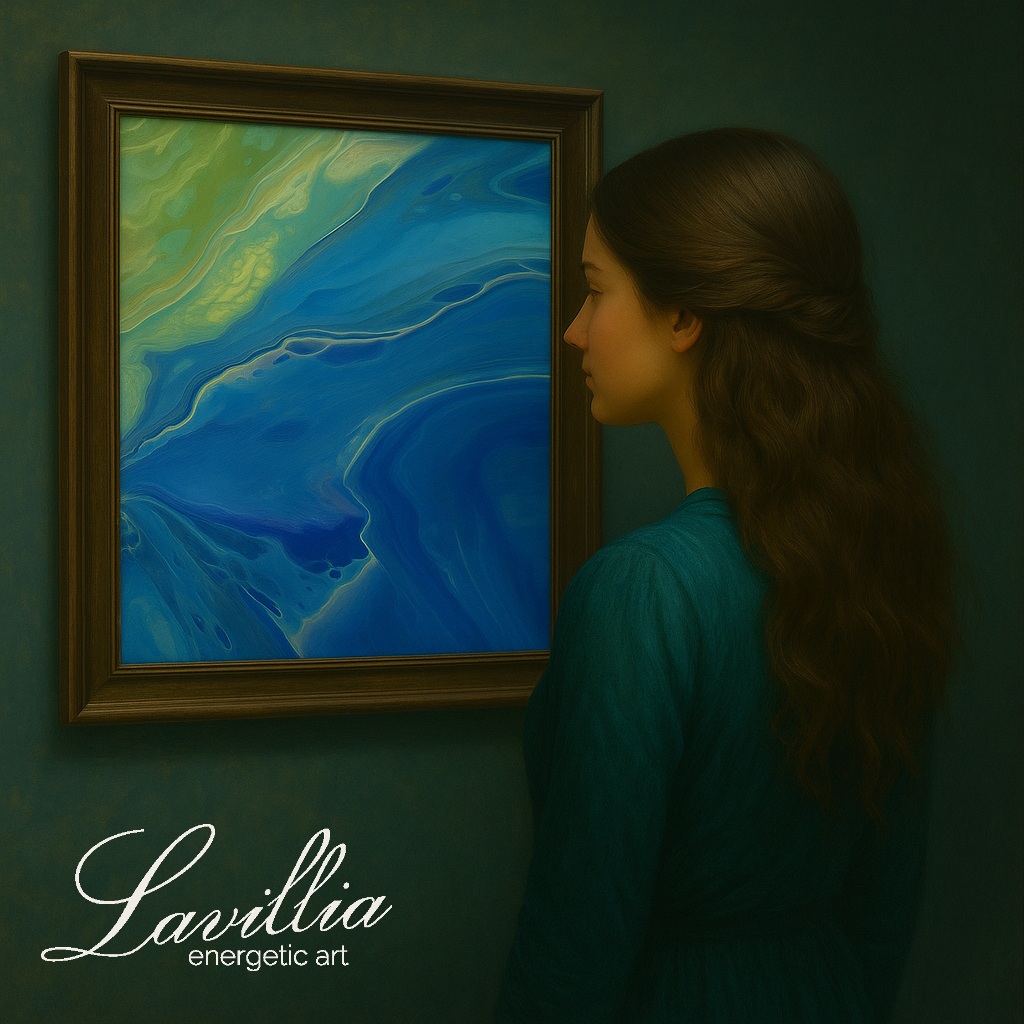 Energetisiertes Gemälde von Lavillia - Tiefsee II