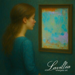 Energetisiertes Gemälde von Lavillia - Verblasste Gefühle III
