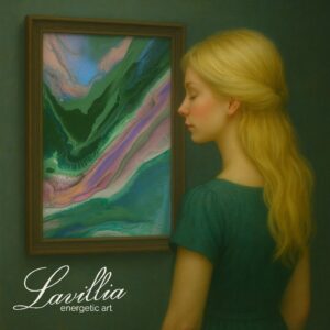 Energetisiertes Gemälde von Lavillia – Waldelfenfeuer I