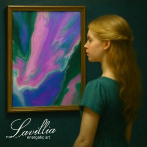 Energetisiertes Gemälde von Lavillia – Waldelfenfeuer II