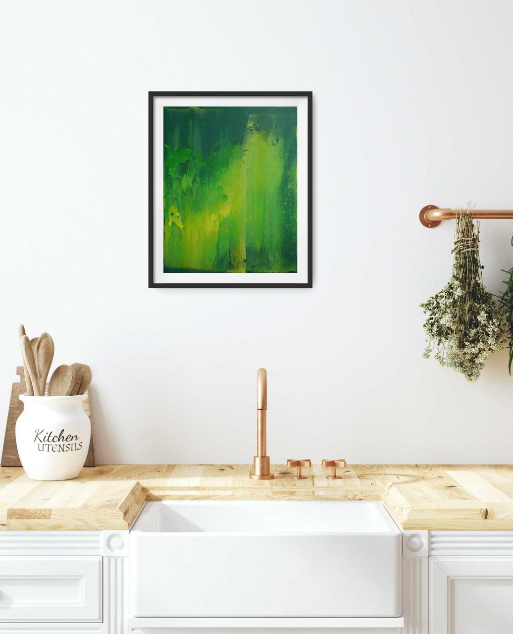 Energetisiertes Gemälde von Lavillia - Grünes Moos – Bild 3